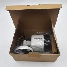 Defender 4K Wired Bullet Security Camera 3.6mm Lens 4KCB1V2 White Black