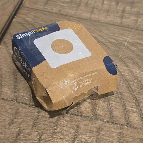 New SimpliSafe Glass Break Sensor GB3 Version, Box Shows Wear