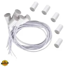 Magnetic Door Switch RC-33 NC Recessed Wired Security Window Door Contact Sen...
