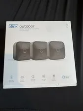 Blink Outdoor (3rd Gen) 3-Camera Wireless Security System - Open Box - Complete