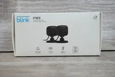 2 Pack Blink Mini 1080p WiFi Security Camera with Motion Detection, Night Vision