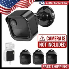 3 Pack All New Blink Outdoor & Indoor Wireless Home Security Camera System Mount
