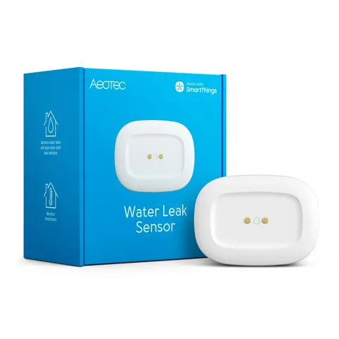 ~NEW~ Aeotec Water/Leak/Temperature Sensor for Zigbee, SmartThings [GP-AEOWLSUS]