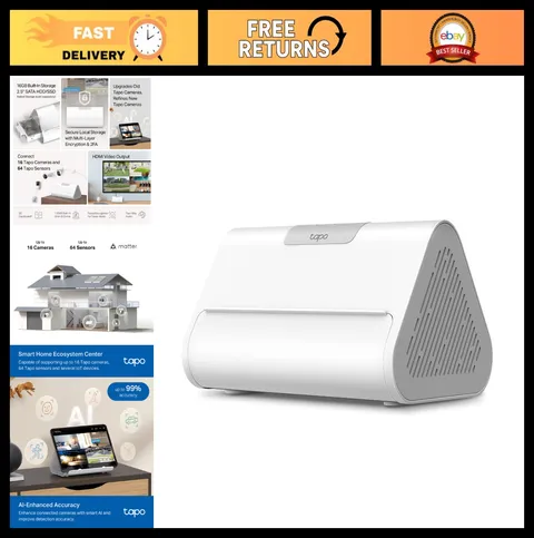 Smart Home Central Hub for Devices, Enhances Camera AI Accuracy, Wi-Fi Connectiv