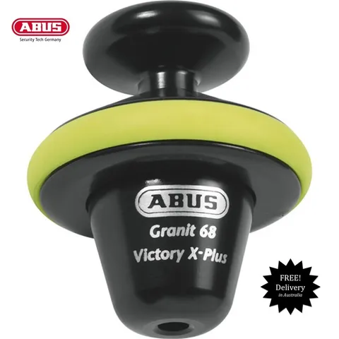 ABUS Granit Victory 68 Full Motorcycle Brake Disc Lock-Free Postage -68FULL