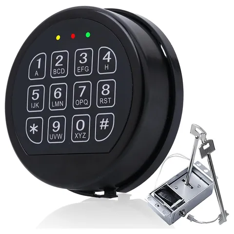 Replacement lock for safe with 2 emergency keys, lock E3103
