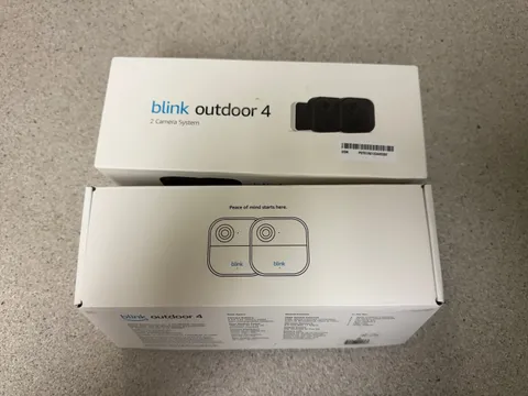 Blink Outdoor 4, 2-Camera Wireless 1080p HD Smart Security System, 4th Gen. NEW