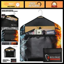 Fireproof Hidden Compartment Safe for Home & Travel, Cash Hiding Under Clothes