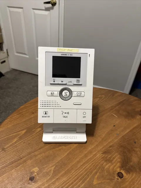 Aiphone JK-1MED Audio/Video Intercom Master Monitor Station W/ Desk Mount
