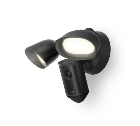Ring Floodlight Cam Wired Pro Black | NEW Factory Sealed | 3D Motion Detection |