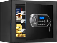 1.3 Cuft Small Fire Proof Safe for Home Documents, Anti-Theft Safes for Home Use