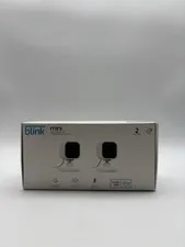 2 Pack Blink Mini Indoor Plug-In HD Smart Security Camera 1080p HD Video(G52)