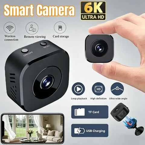 Mini WiFi Security Camera 1080P HD Wireless Indoor/Outdoor Cam Motion Detection