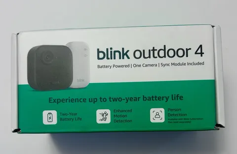 Blink Outdoor 4 Smart Security Camera System 4th Gen 1-Camera kit Box New Sealed