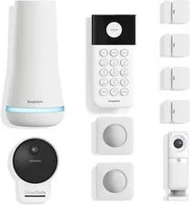10 Piece Wireless Home Security System with Outdoor Camera- Optional 24/7 Profes