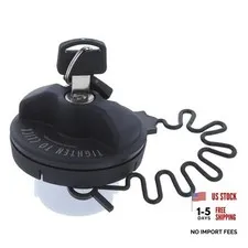 Stant Regular Keyed Alike Fuel Cap, black