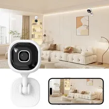 Smart 1080P HD Security Camera with Motion Detection Alert, Two-Way Talk, Wide A