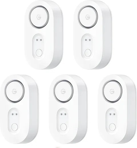 GoveeLife Water Leak Detector 5 Pack, 105dB Alarm, IP67 Waterproof, 5Yr Battery