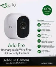 Arlo Pro Rechargeable Wire-Free HD Security Camera 