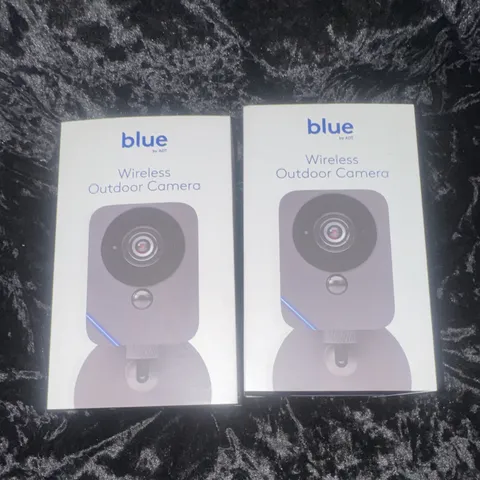 Blue by ADT 1080p Wi-Fi Outdoor Weatherproof Camera w/ Night Vision 2-Pack