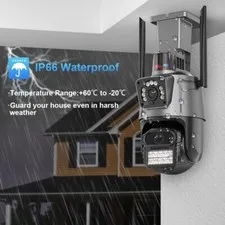 1080P Wifi Wireless Home Security Camera System Outdoor Night Vision Cam SD Card