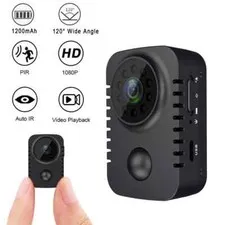 Mini Body Camera 1080P Full HD Smart Security Pocket Night Vision Motion Dection