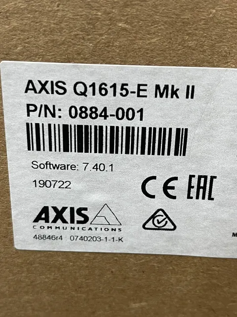 AXIS Q1615-E Mk II 0884-001 1080 Day & Night Indoor/Outdoor Camera NEW #01