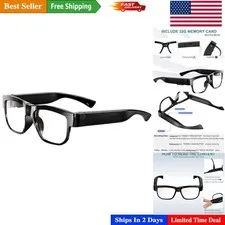 Lightweight Wearable Camera Glasses - Perfect for Hiking and Adventure Sports
