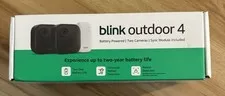 Blink Outdoor 4 Wireless smart security camera, two-year battery life 2 Cameras