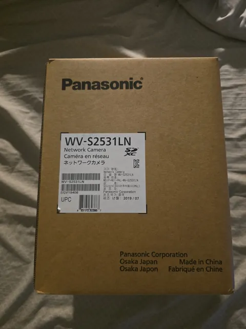 Panasonic i-PRO WV-S2531LN 1080p Outdoor Network Dome Camera with Night Vision