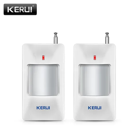 2PCS Wireless Intelligent PIR Motion Sensor Alarm Detector For Home Alarm System