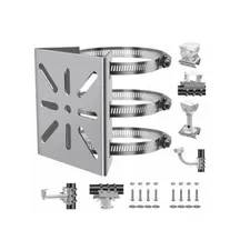 UNIVERSAL POLE MOUNT BRACKET FOR CLOSED CIRCUIT CAMERAS