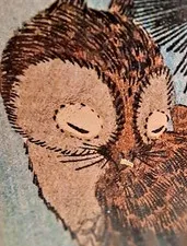 Faux Book Classic felt lined Hidden Storage SECURE OWL  ART SAFE Magnetic  Close