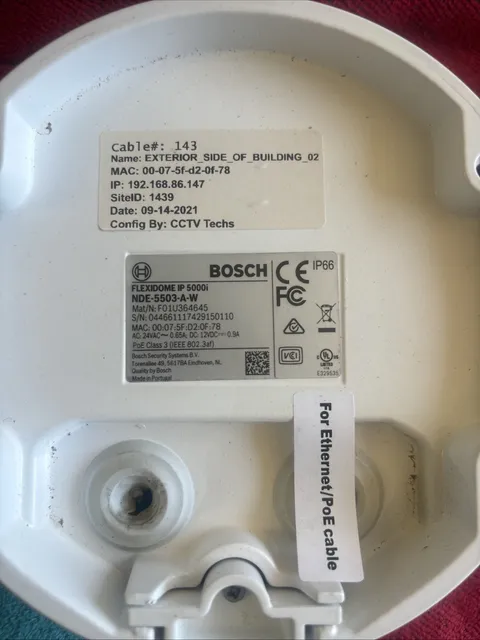 Bosch FLEXIDOME IP 5000I (NDE-5503-A-W)