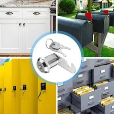 Keep Your Possessions Safe with 16/30mm Drawer Cabinet Locker and 5 Keys