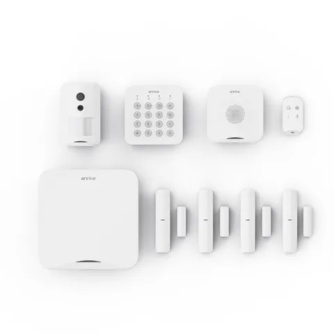 ANNKE 9-Piece Kit All-in-One Wireless Alarm System Expandable DIY Home Security