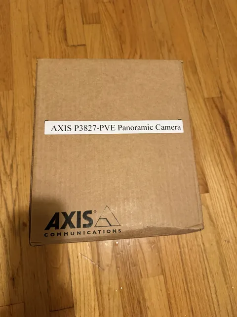 AXIS P3827-PVE 7MP Panoramic Network Dome Camera – NEW SEALED