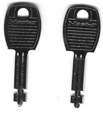 Master K500LBXKB Warded Steel Left Handed  Key Blank Pre cut