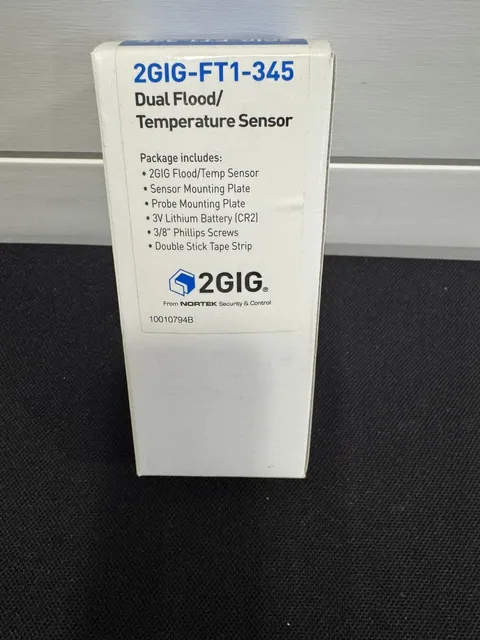2GIG Dual Flood Temperature Sensor (2GIG-FT1-345)