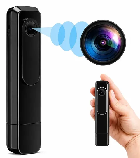 Mini Body Camera HD 1080P Portable Cop Pocket Cam with Video Recor