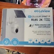 LaView R18 2K Wi-Fi Outdoor PT IP Camera 2-Way Audio Spotlight Siren LV-PWR18-W