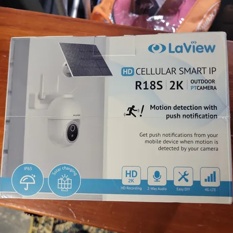 LaView R18 2K Wi-Fi Outdoor PT IP Camera 2-Way Audio Spotlight Siren LV-PWR18-W
