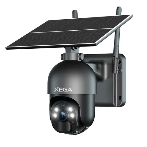 4G LTE Cellular Security Camera Built-in SIM Card No Wi-Fi Camera