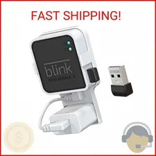 256GB USB Flash Drive with Outlet Wall Mount for Blink Sync Module 2, Space-Savi