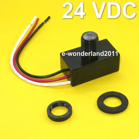 24 Volt Button Style Dusk-To-Dawn Photocell Sensor - Light Up The Night!