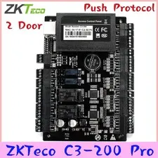 ZKTeco C3-200 Pro 2 Doors Board Access Control System IP-based Push Protocol
