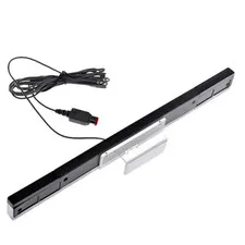 Wired Remote Motion Sensor Bar IR Infrared Ray Inductor for Nintendo Wii / Wii U