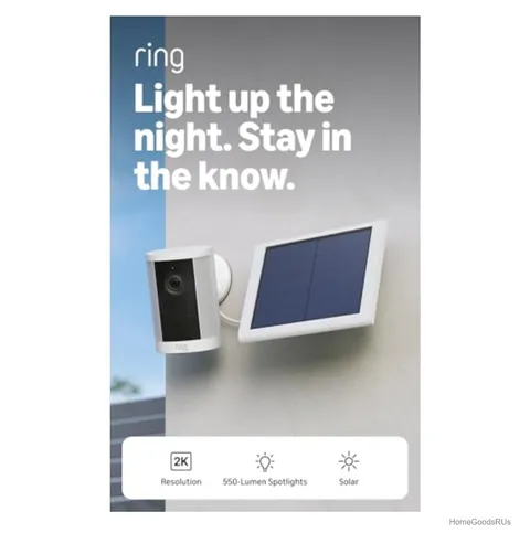 Security Camera 2K 6x Zoom Motion Activated Spotlight Solar Powered Weather