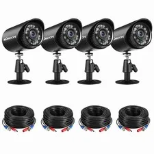 1080P Security Camera 24 Infrared LEDs Motion Detection Security Camera Kit ODUM