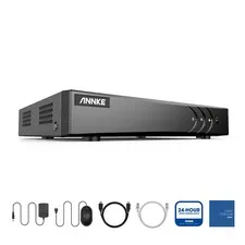 ANNKE 16CH 5MP Lite 5IN1 DVR Security Video Recorder Remote Motion Alarm H.265+